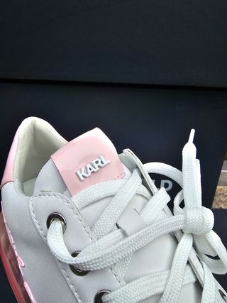 Sapatilhas Karl Lagerfeld Brancas e Rosa