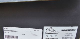 Sapatilhas Karl Lagerfeld Brancas e Rosa