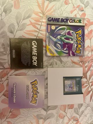 Pokémon Cristal Game Boy Color 