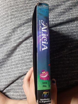 VHS Alicia en el País de las Maravillas (Español)