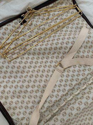 Porta Trajes Loewe Vintage Beige/Marrón