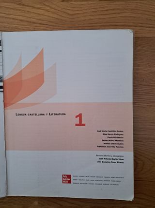 Lengua castellana y Literatura 1.º Bachillerato...