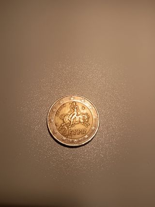 Moneda 2 Euros Grecia 2002