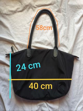 Bolso Sfera Negro Grande Hombro