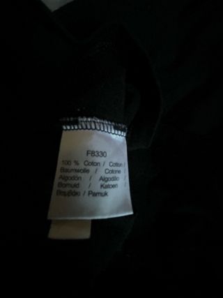Camiseta Lacoste Negra Talla 16 186 cm 