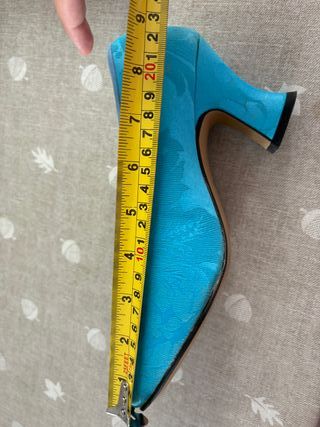 OFERTA Zapatos de Fallera Azul Celeste Talla 37-38