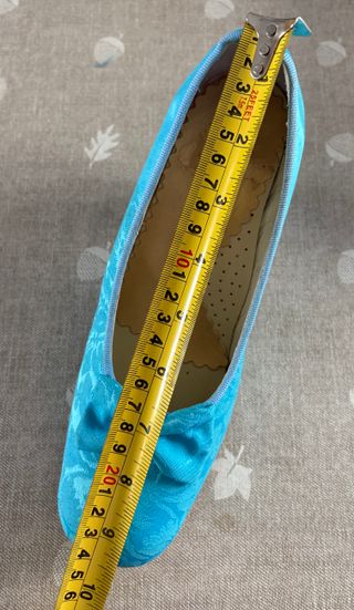 OFERTA Zapatos de Fallera Azul Celeste Talla 37-38