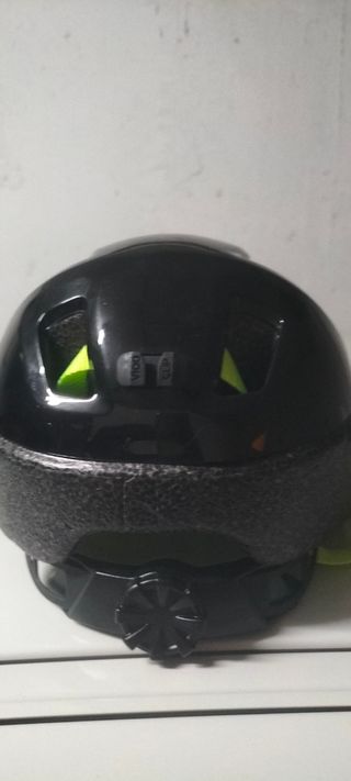 Casco Bicicleta Niño Amarillo/Negro