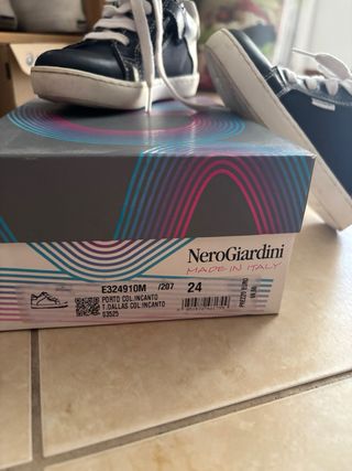 Scarpe bimbo Nero Giardini 24