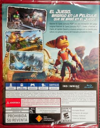 Ratchet & Clank PS4 (PlayStation 4) Sin Estrenar
