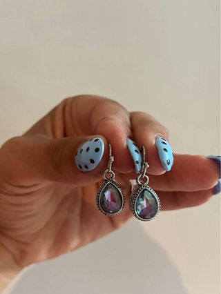 Pendientes colgantes gota