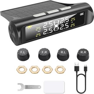 TPMS Solar Monitoreo Presión Neumáticos