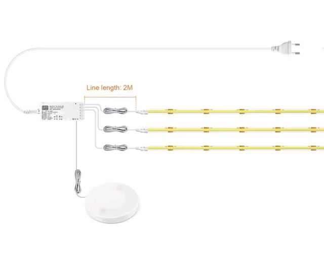 Kit Iluminación LED con Controlador