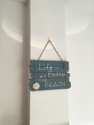 Cuadro decorativo Life is Better at the Beach