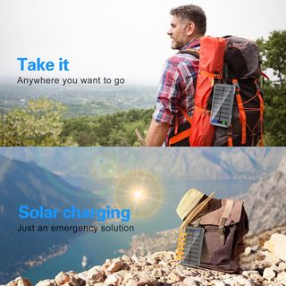 ✨ - Batteria solare esterna portatile da campeggio