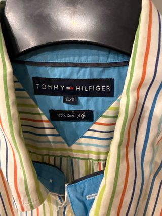 Camisa Tommy Hilfiger Rayas Multicolor