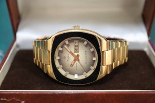 Reloj Zodiac Olympos SST Automático Dorado