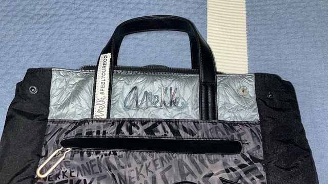 Mochila Anekke Mujer Negra Multicolor