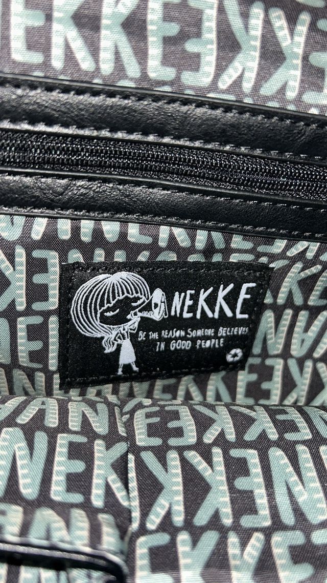 Mochila Anekke Mujer Negra Multicolor