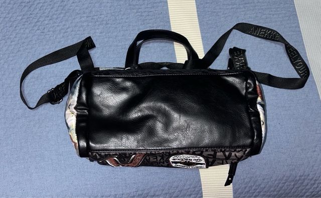 Mochila Anekke Mujer Negra Multicolor