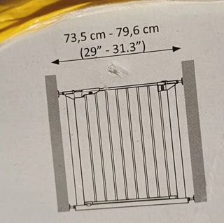 Cancelletto BabyDan Asta Con prolunghe