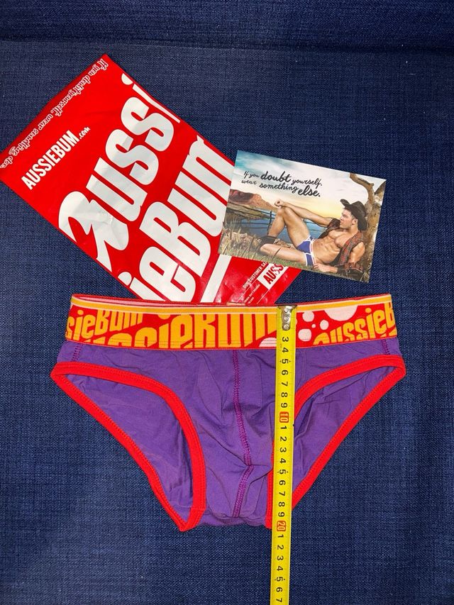 Slip morado Aussiebum talla S