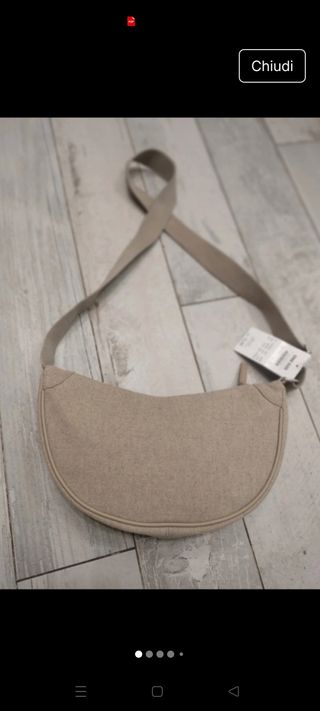 Borsetta nuova beige