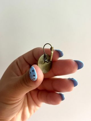 Pendientes colgantes espiral