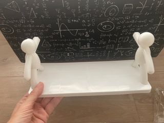 Estanterías de baño blancas