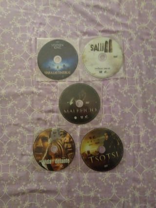 5 DVDs Terror/Suspense Clásicos (Español)