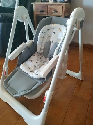 Trona Bebé Twinly Evolutiva Hamaca Columpio