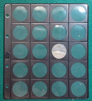 Funda Pardo 20 huecos 33mm