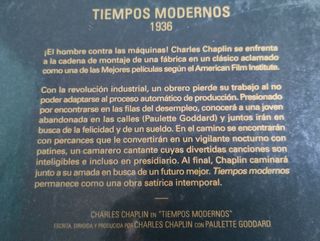 DVD y LIBRO del film TIEMPOS MODERNOS