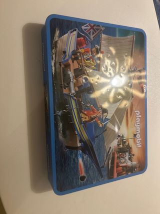 Puzzle Playmobil Barco Pirata