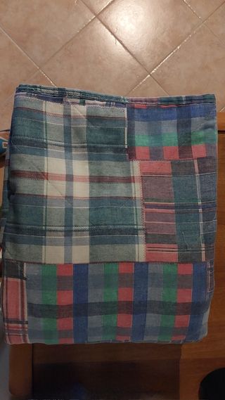 Copriletto/trapunta singola a quadri cm.250x150
