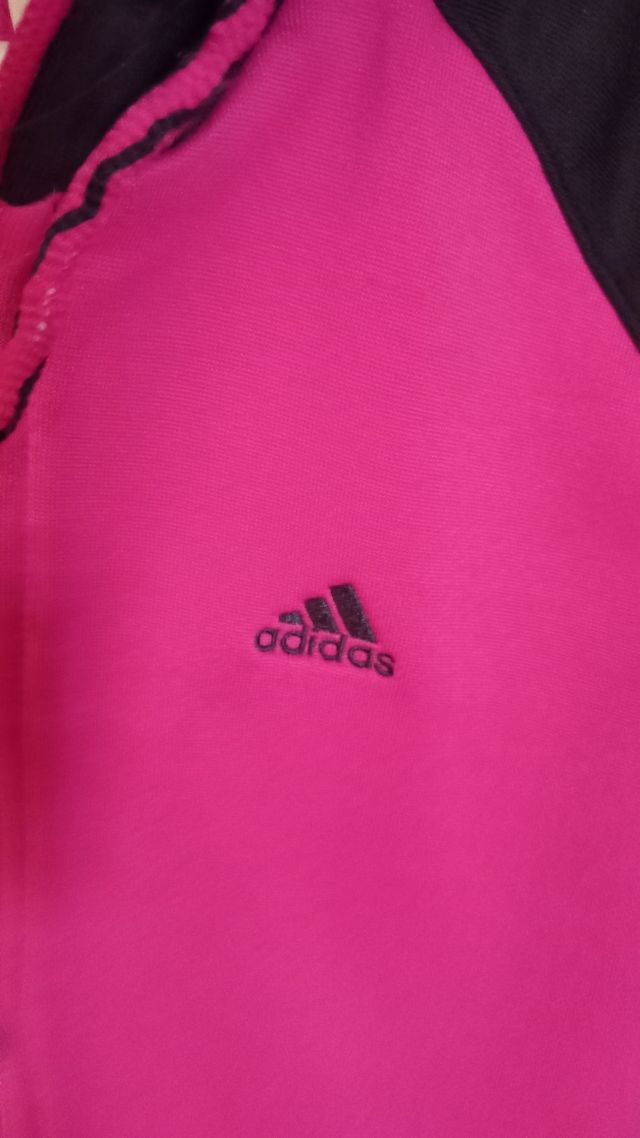 Chaqueta Adidas Rosa y gris Talla S