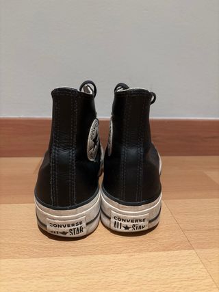 CONVERSE NEGRAS POLIPIEL TALLA 37