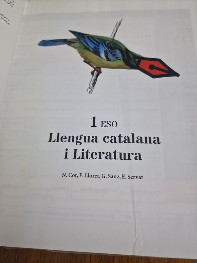 Llengua catalana i Literatura 1er ESO
