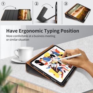 Funda iPad Pro 13 M4 Holimet Marrón