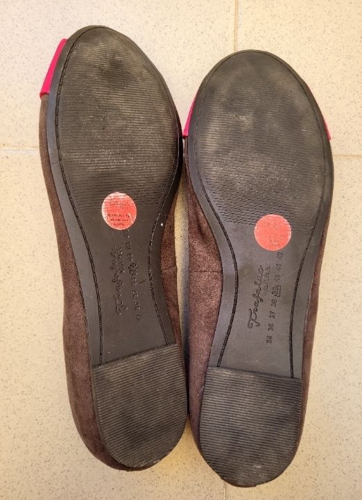 MERCEDITAS MARRONES Y FUCSIA.