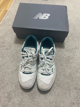 New Balance 550 Verdes Blancas TALLA 46 y medio