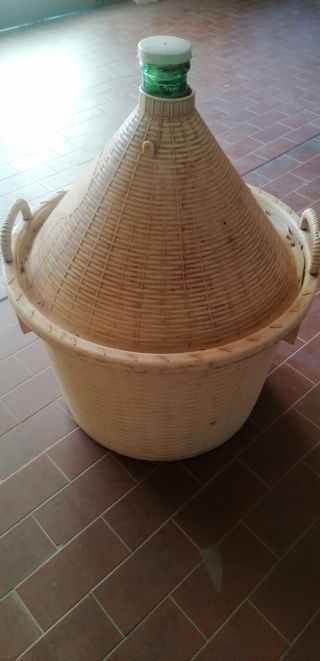 Damigiana in vetro da 34 litri
