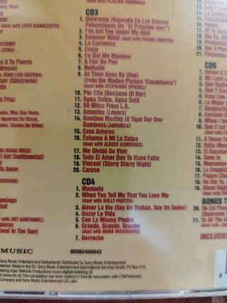 Julio Iglesias 100 Grandes Éxitos 5CD