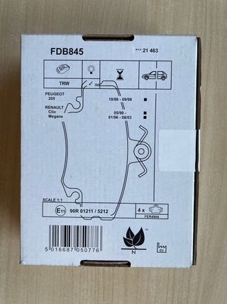 Pastillas de freno Ferodo FDB1978