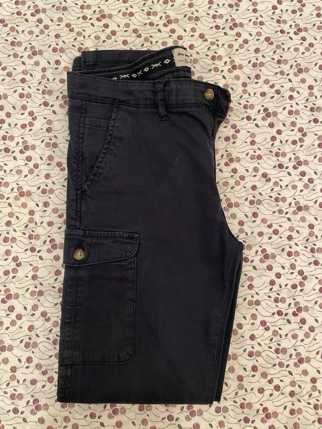Pantalón cargo azul marino