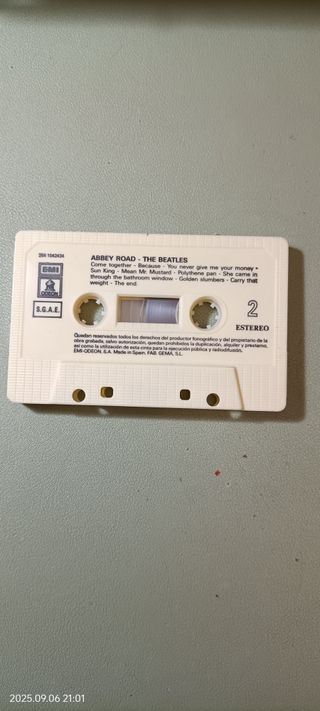 Cassette The Beatles Abbey Road