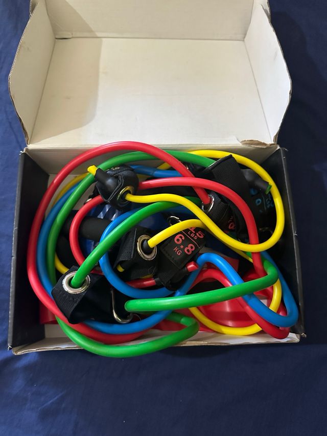 Elastici per allenamento a casa