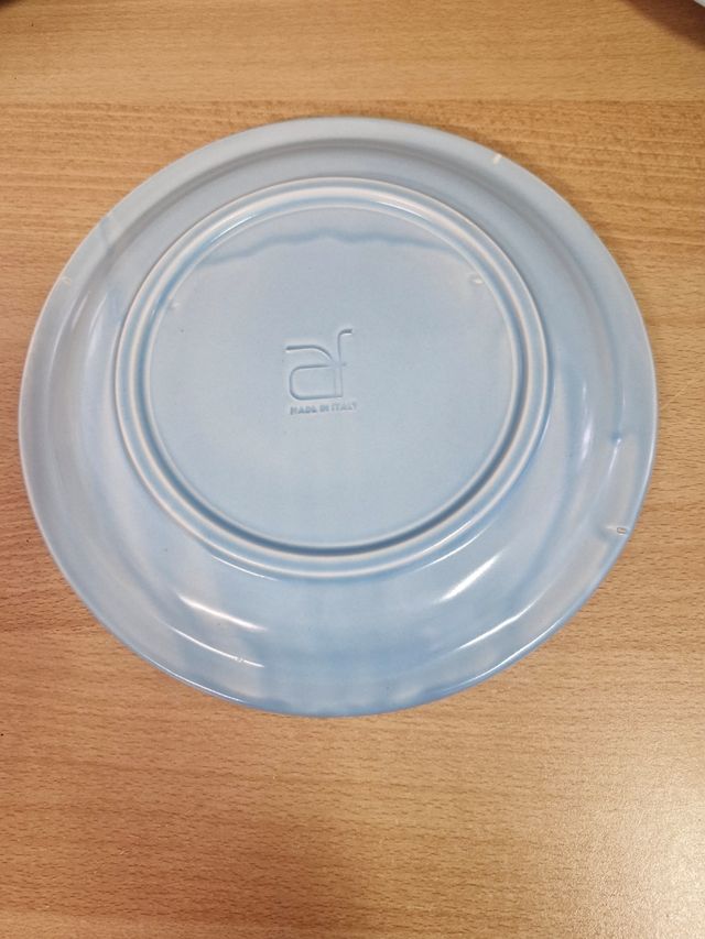 Set 4 Piatti Azzurri