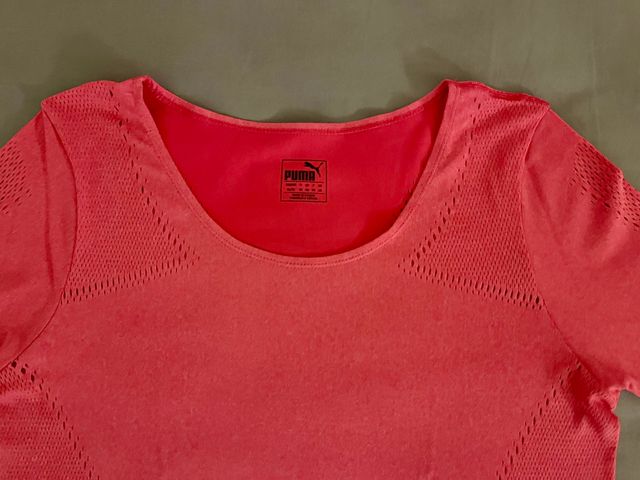 Camiseta Fitness Rosa Puma