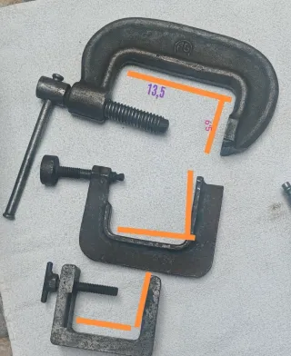 Sargento o mordaza de carpintero